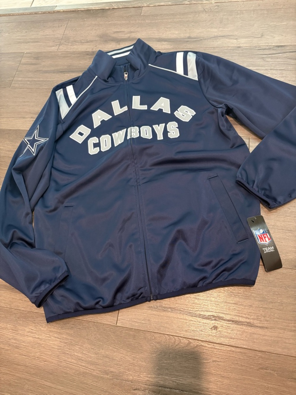 Men’s Dallas Cowboys Track Jacket Size M